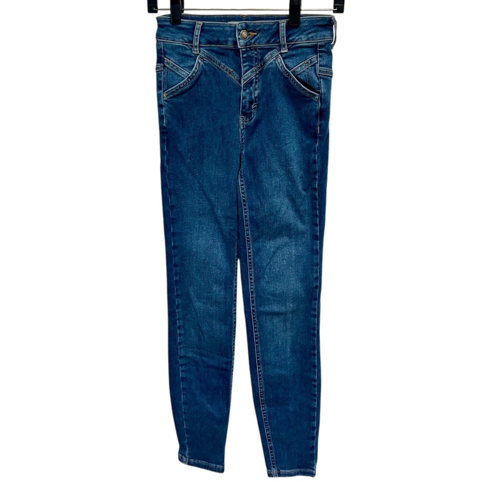We The Free Riley High Rise Skinny Jeans Medium Wash Women's Size 26